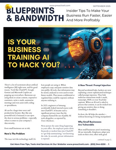 technology newsletter September